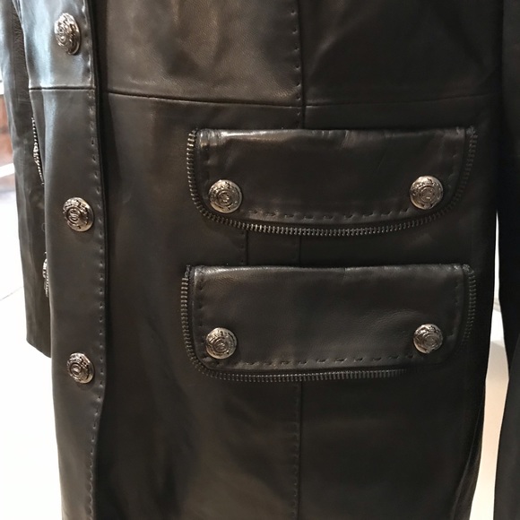 Laundry By Shelli Segal Leather Jacket - Picture 9 of 11